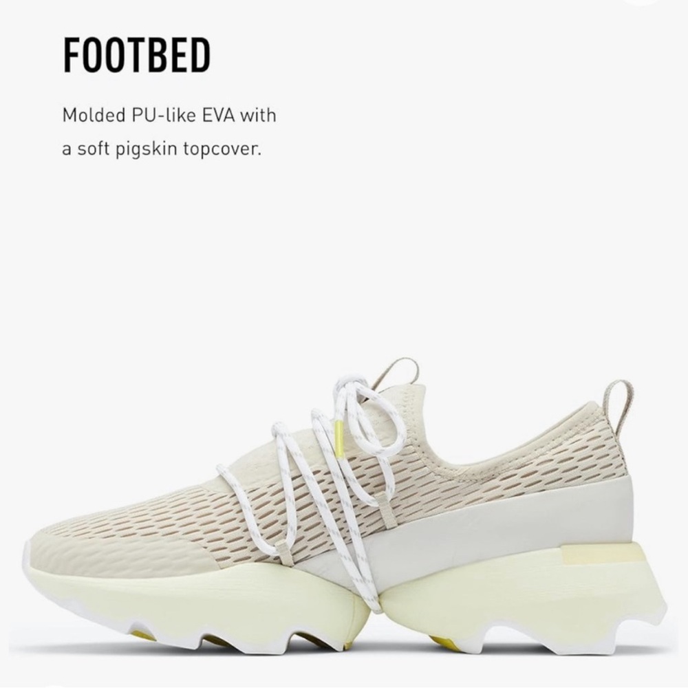 Sorel Cream and White Women's Sneakers